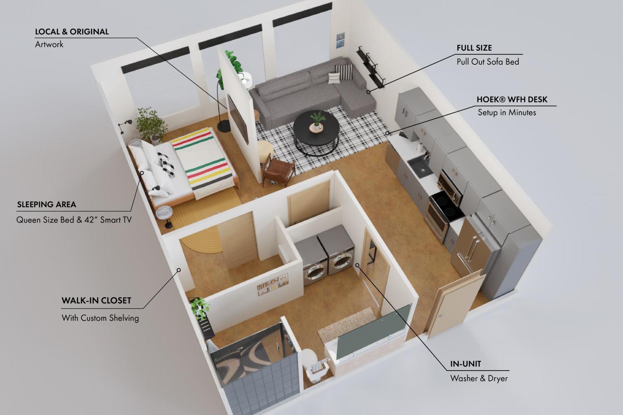 Apartment Minnestay Sable 702 - Alcove *
